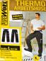 Preview: Herren Thermo Arbeitshose Bundhose robuste Qualität Gr.L XL schwarz/grau NEU