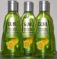 Preview: 3x 250ml Guhl Frische & Leichtigkeit Anti-Fett Shampoo Yuzu Zitrus