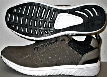 Herren Freizeitschuhe Halbschuhe Sneaker modisches Design Gr.41 braungrau NEU