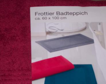 Frottier Badteppich 60x100cm Badvorleger Badematte Duschvorleger NEU