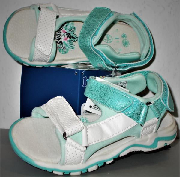 coole Mädchen Sandalen Kindersandalen Sommerschuhe Gr.25 27 pink mint NEU
