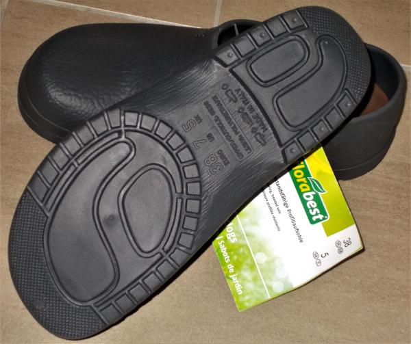 Florabest Damen Gartenclogs Gartenschuhe Clogs Gr.38 anthrazit NEU