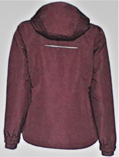 Damen Click-In-Multifunktionsjacke 2 in 1 Jacke Allwetterjacke Gr.40 bordeaux/pink NEU