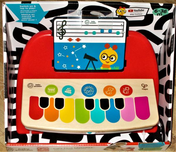 Hape Baby Einstein Magic Touch Piano Klavier Holztastatur 6-36 Monate NEU