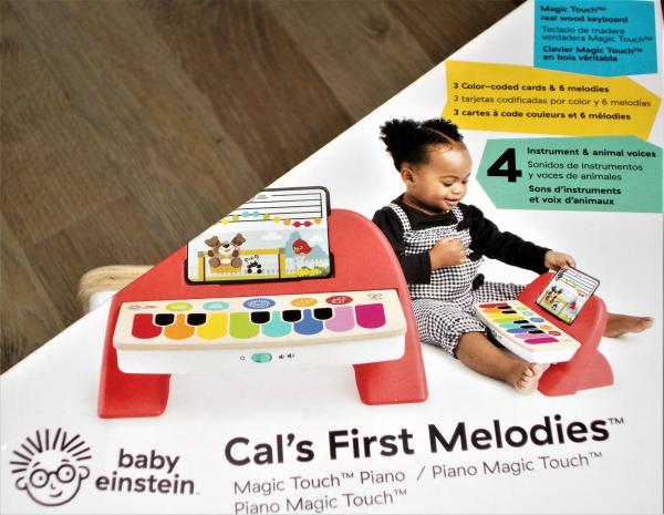 Hape Baby Einstein Magic Touch Piano Klavier Holztastatur 6-36 Monate NEU