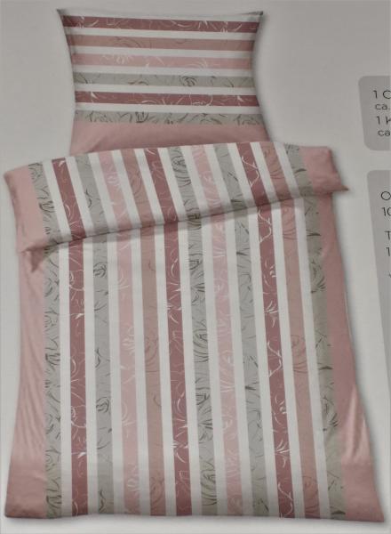 Dyckhoff 4tlg Premium Weichfrottier Bettwäsche 135x200cm/80x80cm 2 GarniturenNEU