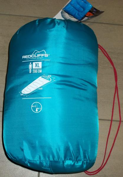 Redcliffs Camping Schlafsack XL Outdoor Mumienschlafsack 230x80x50cm NEU