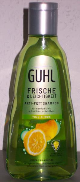 3x 250ml Guhl Frische & Leichtigkeit Anti-Fett Shampoo Yuzu Zitrus