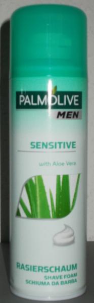 3x 300ml Palmolive MEN Rasierschaum - Sensitive mit Aloe Vera